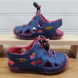 KEEN Baby Rio Water Shoe Size 5 Pink Purple Splatter
